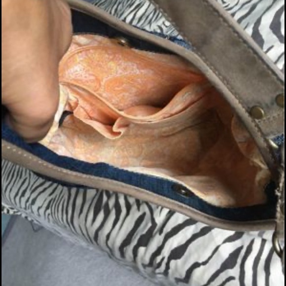 Guess denim purse - Picture 3 of 3